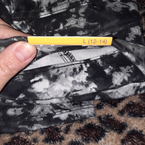 Women’s Time and Tru Black Tie-Dye Jeggings -  NEW - various sizes - Picture 8 of 8